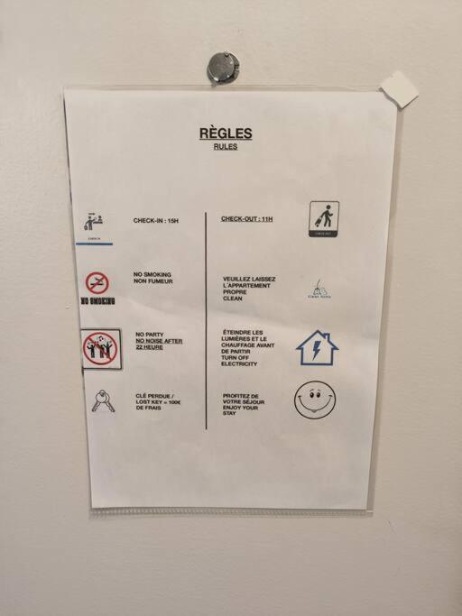 Ferienwohnung Colmar Chaleureux 5 Mn Du Centre T2 Exterior foto