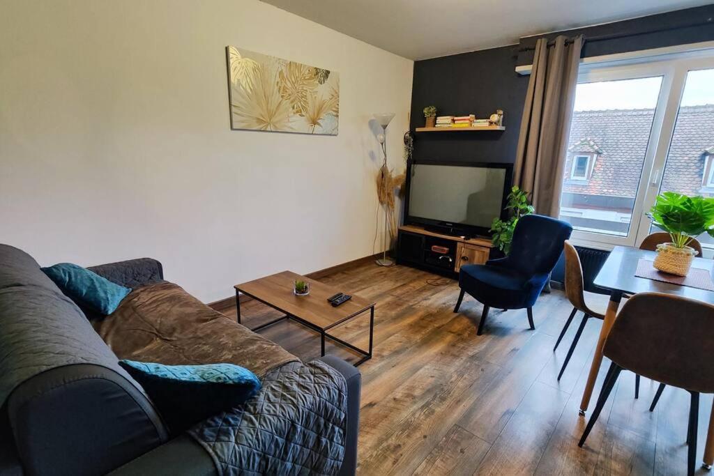 Ferienwohnung Colmar Chaleureux 5 Mn Du Centre T2 Exterior foto