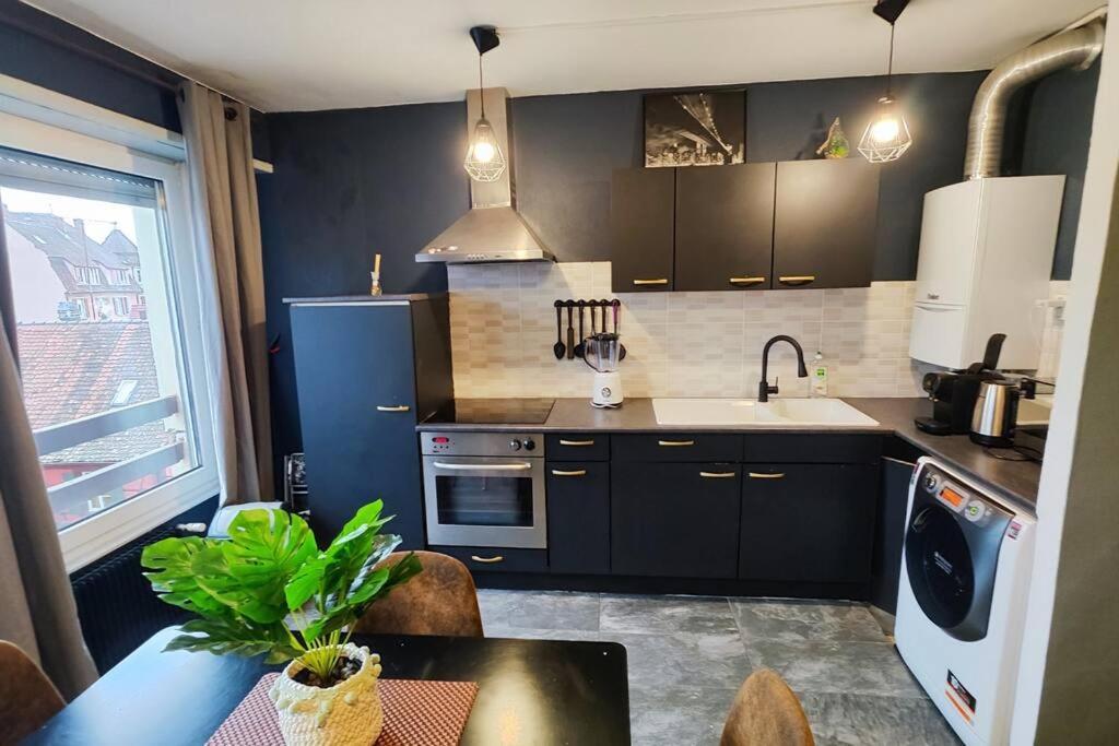 Ferienwohnung Colmar Chaleureux 5 Mn Du Centre T2 Exterior foto